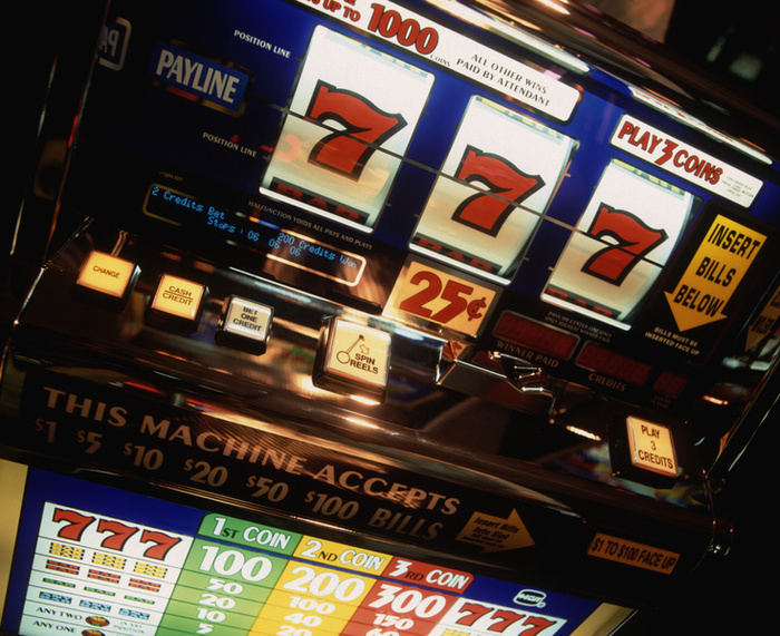 una slot machine