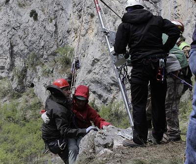 esercitazione soccorso alpino