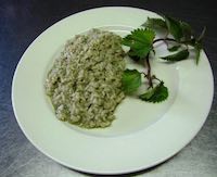 risotto alle ortiche