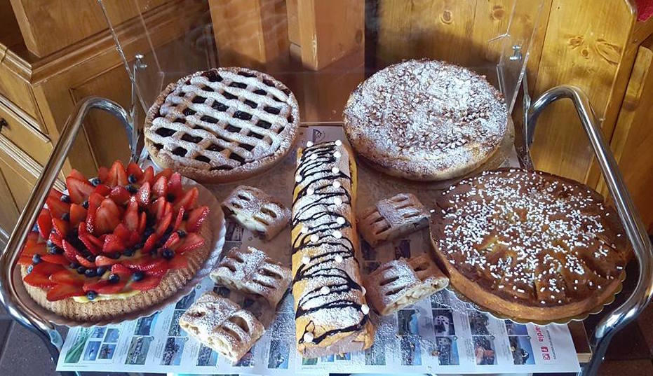 dolci preparati al rifugio Campel