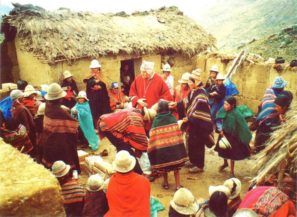 Monsignor Gelmi in Bolivia