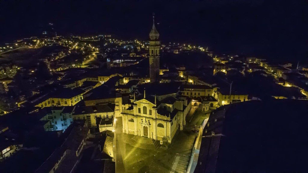 Gandino, la Basilica e il centro storico