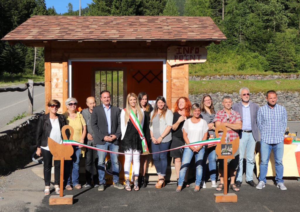 L'inaugurazione dell'info point