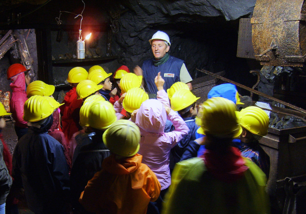 Le visite in miniera alla Fattoria Ariete