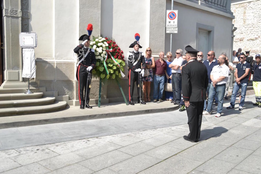funerale Maria Riboli autorità militari