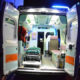 Interno di ambulanza