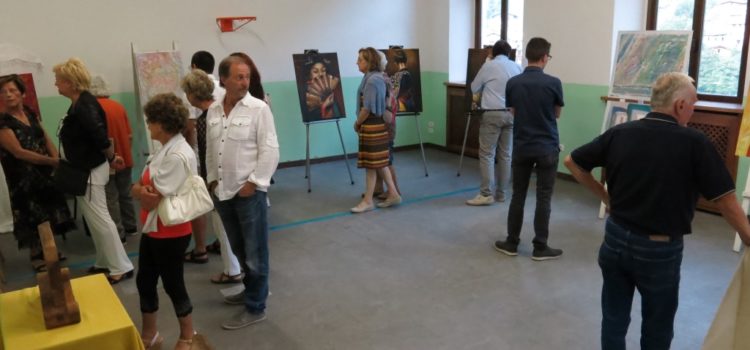 Artisti sul Serio 2018: 34 pittori, scultori e poeti in mostra a Gromo San Marino Artisti sul Serio 2018: 34 pittori, scultori e poeti in mostra a Gromo San Marino