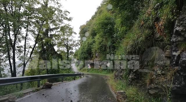 Strada Orezzo – Ganda chiusa per rischio smottamenti Strada Orezzo – Ganda chiusa per rischio smottamenti