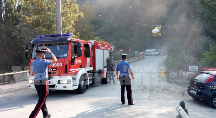 83enne scivola a Fiorano al Serio – foto 83enne scivola a Fiorano al Serio – foto