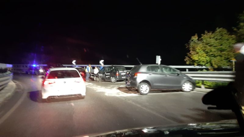 Incidente al Ponte del Costone, code in Val Seriana