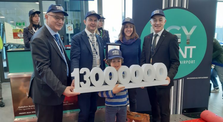 Aeroporto di Bergamo, raggiunti i 13milioni di passeggeri Aeroporto di Bergamo, raggiunti i 13milioni di passeggeri