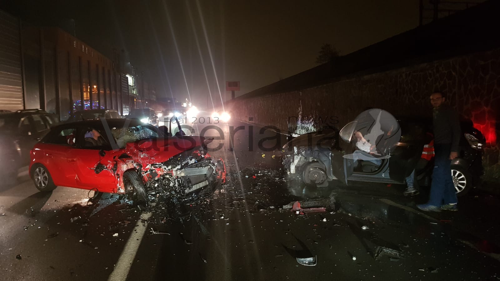 Incidente sulla strada provinciale ad Albino, 5 feriti Valseriana News