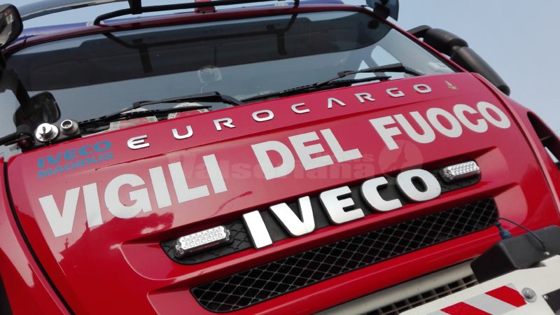 vigili del fuoco inicidente (foto valseriana news)