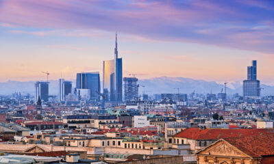 Quartiere degli affari Milano