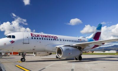 Eurowings A319 at BGY aeroporto bergamo