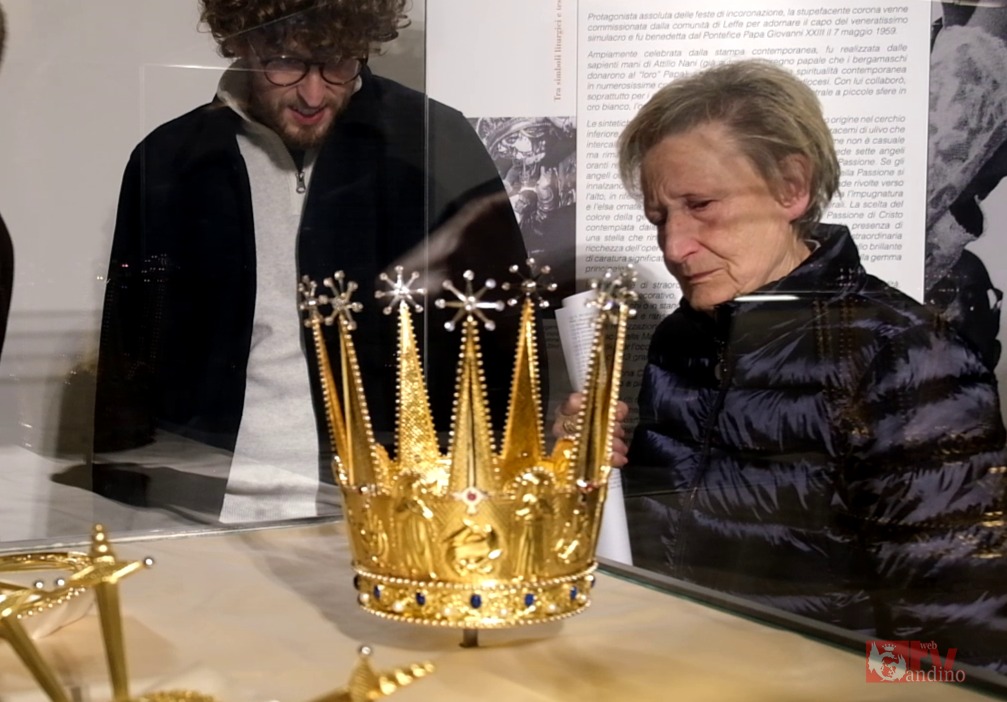 La mostra “Redimita Fuit Aurea Corona” inaugurata venerdì 1° marzo, a Leffe