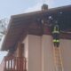 Incendio tetto a Selvino, intervento dei Vigili del Fuoco