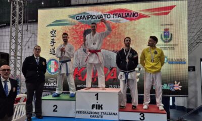 Diego Santus, campione italiano di karate