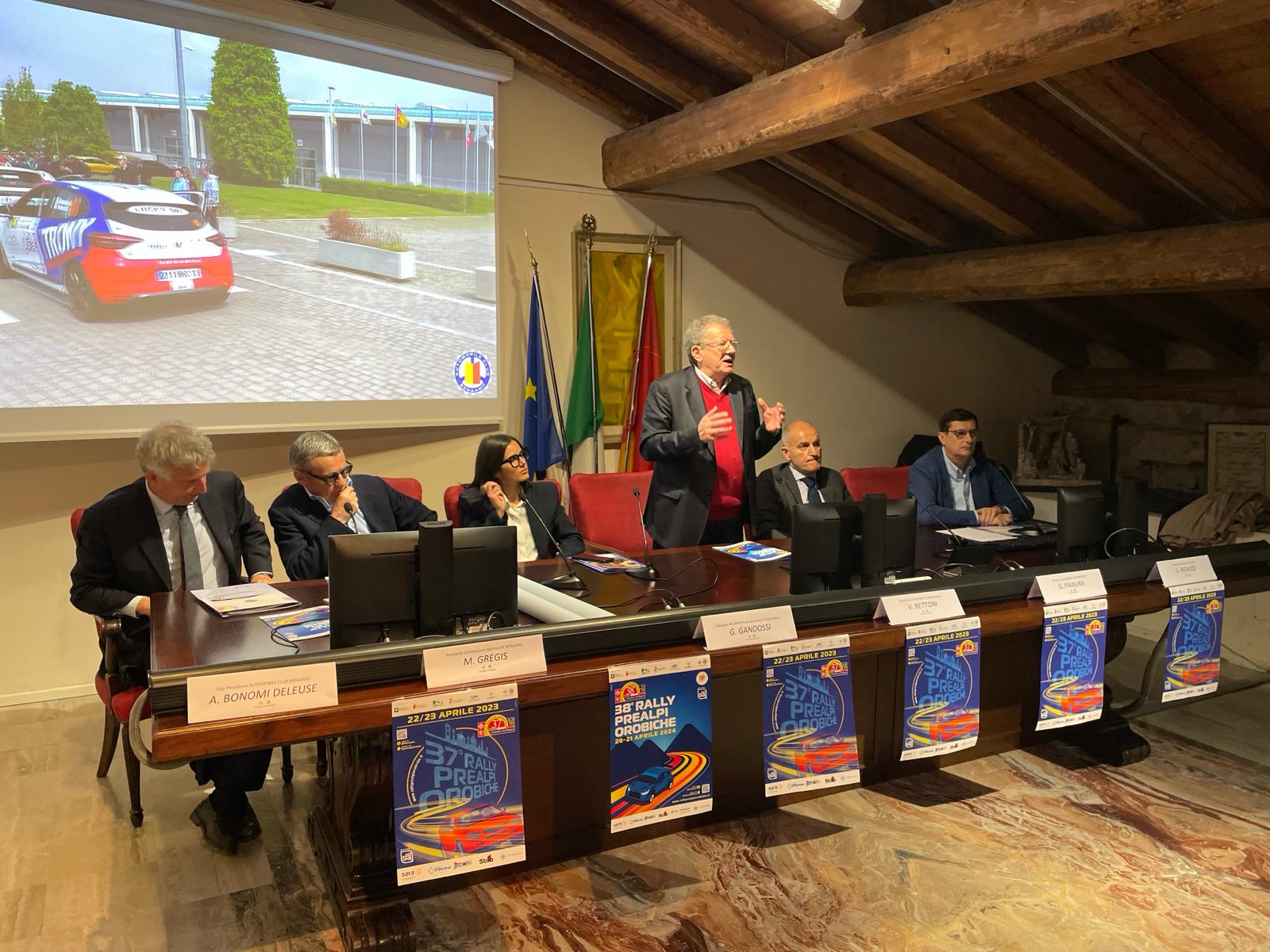 presentazione del Rally Prealpi Orobiche