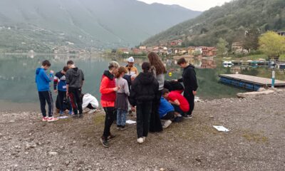 Gli studenti all'opera