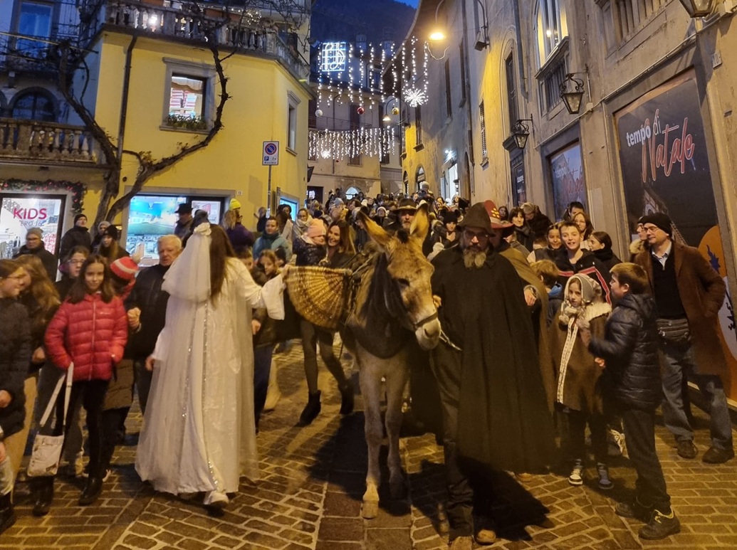 Il passaggio di Santa Lucia a Clusone