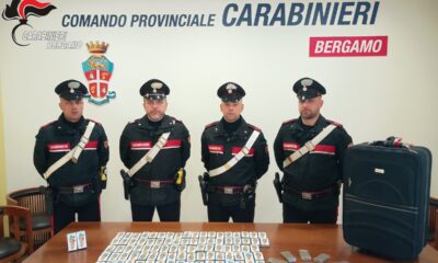 Bergamo Arresto per spaccio