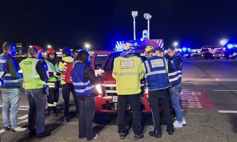 incidente aereo esercitazione
