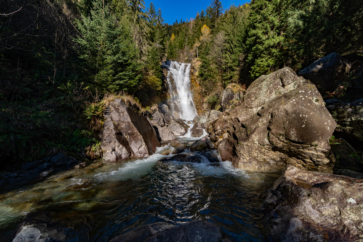 cascata Val di Scalve bandiera verde legambiente 2025