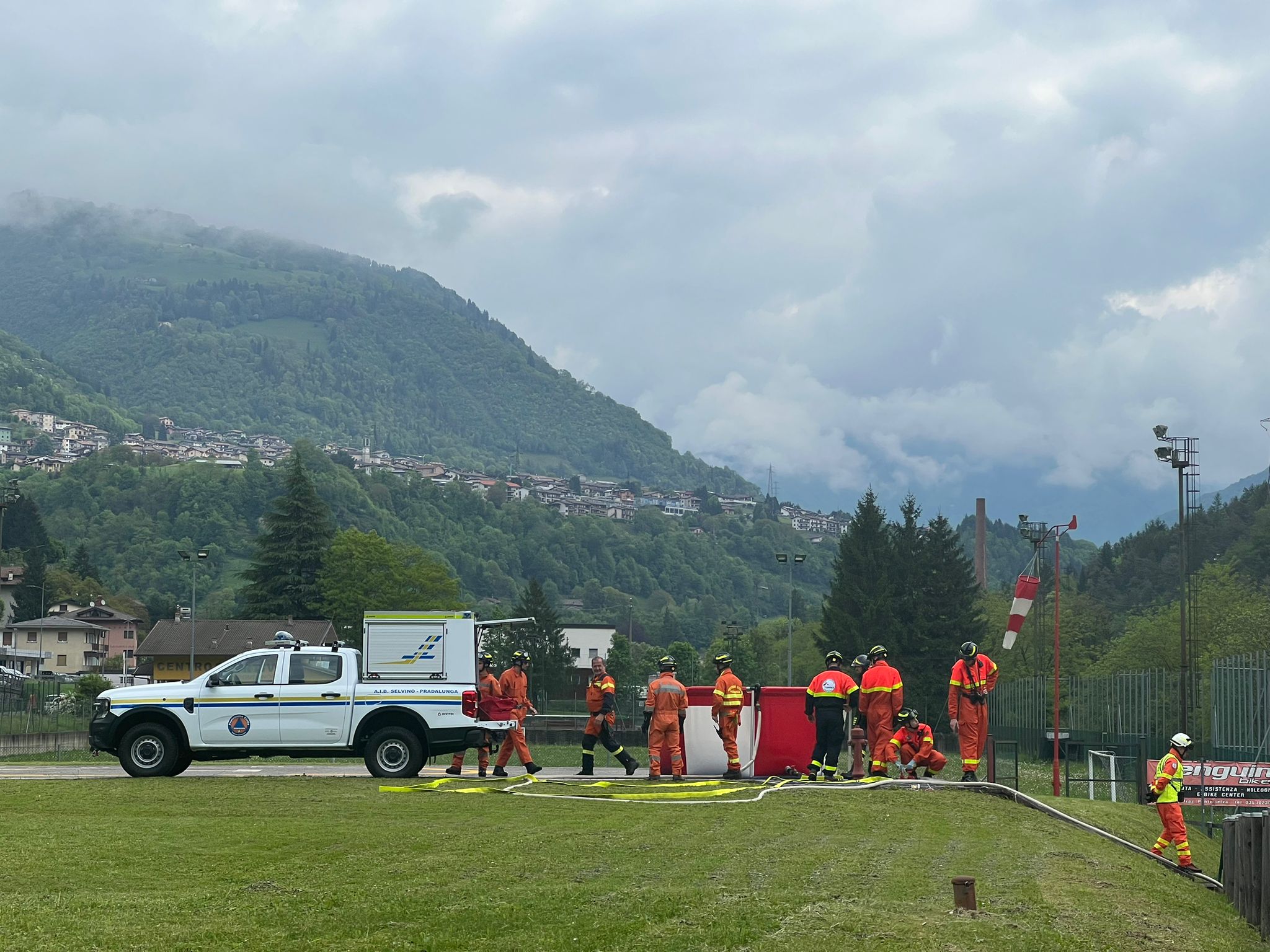 esercitazione antincendio protezione civile