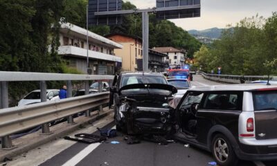 incidente frontale albino