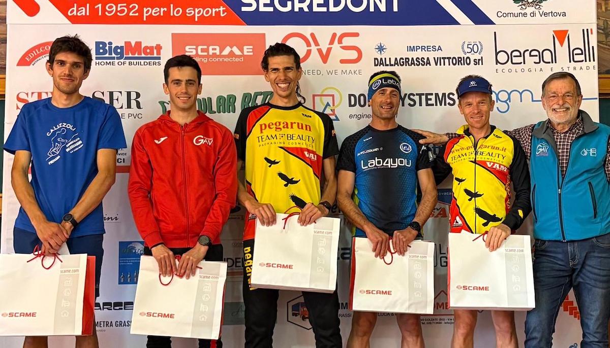 trail segredont podio maschile 2025