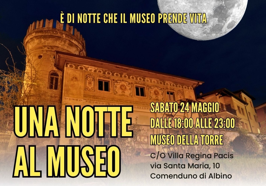 una notte al museo comenduno albino