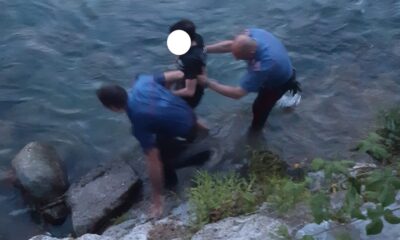 ragazzo ubriaco fiume