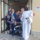 taglio del nastro casa associazioni albino