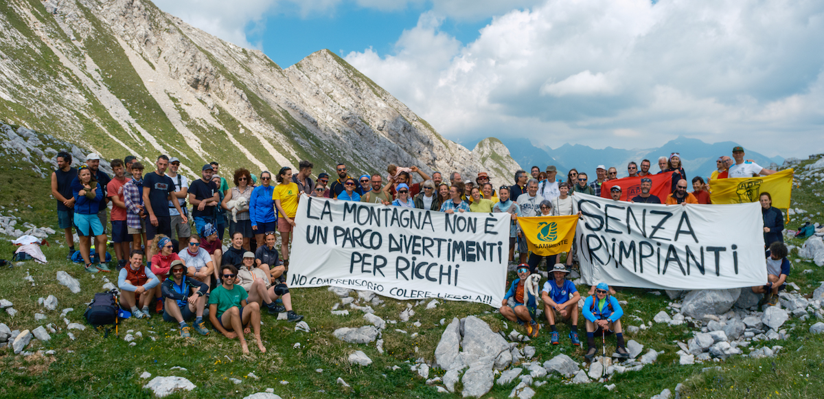 camminata comprensorio colere lizzola