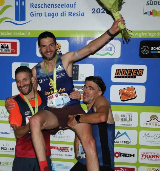 antonino lollo lago di resia 2025 podio