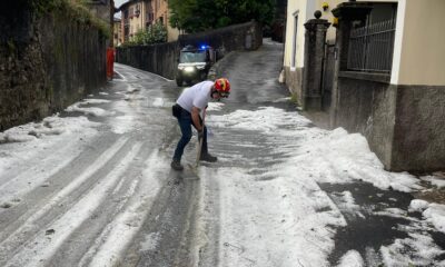 grandine a Clusone