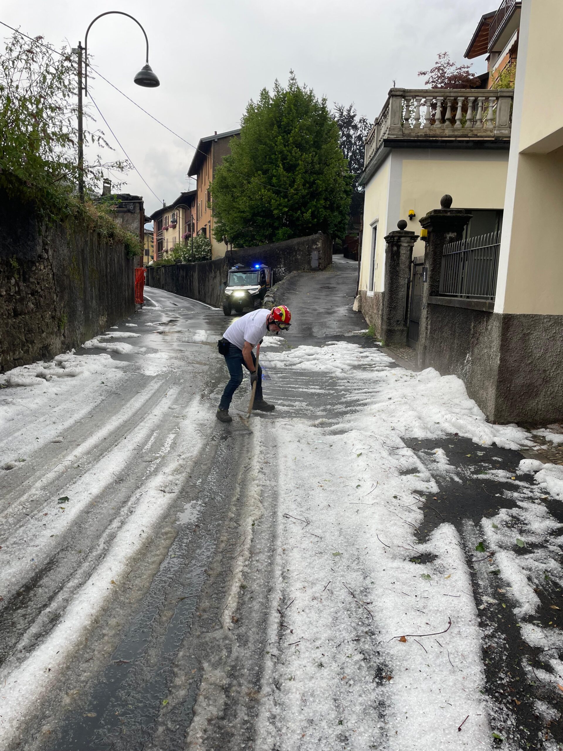 grandine a Clusone