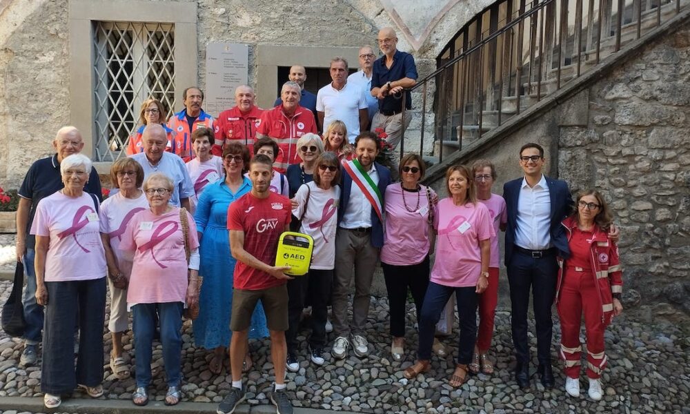 antonino lollo defibrillatore clusone