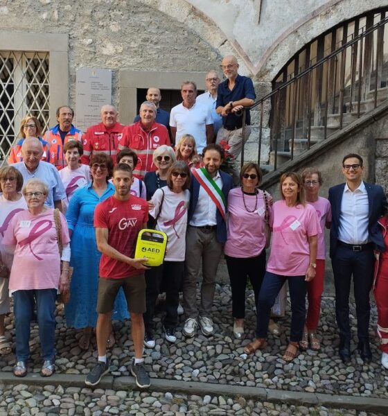 antonino lollo defibrillatore clusone