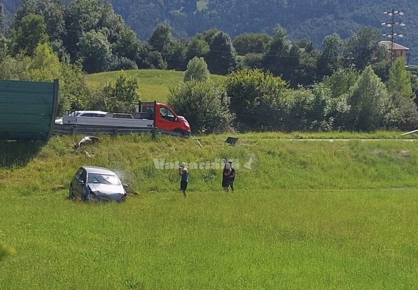auto fuori strada clusone