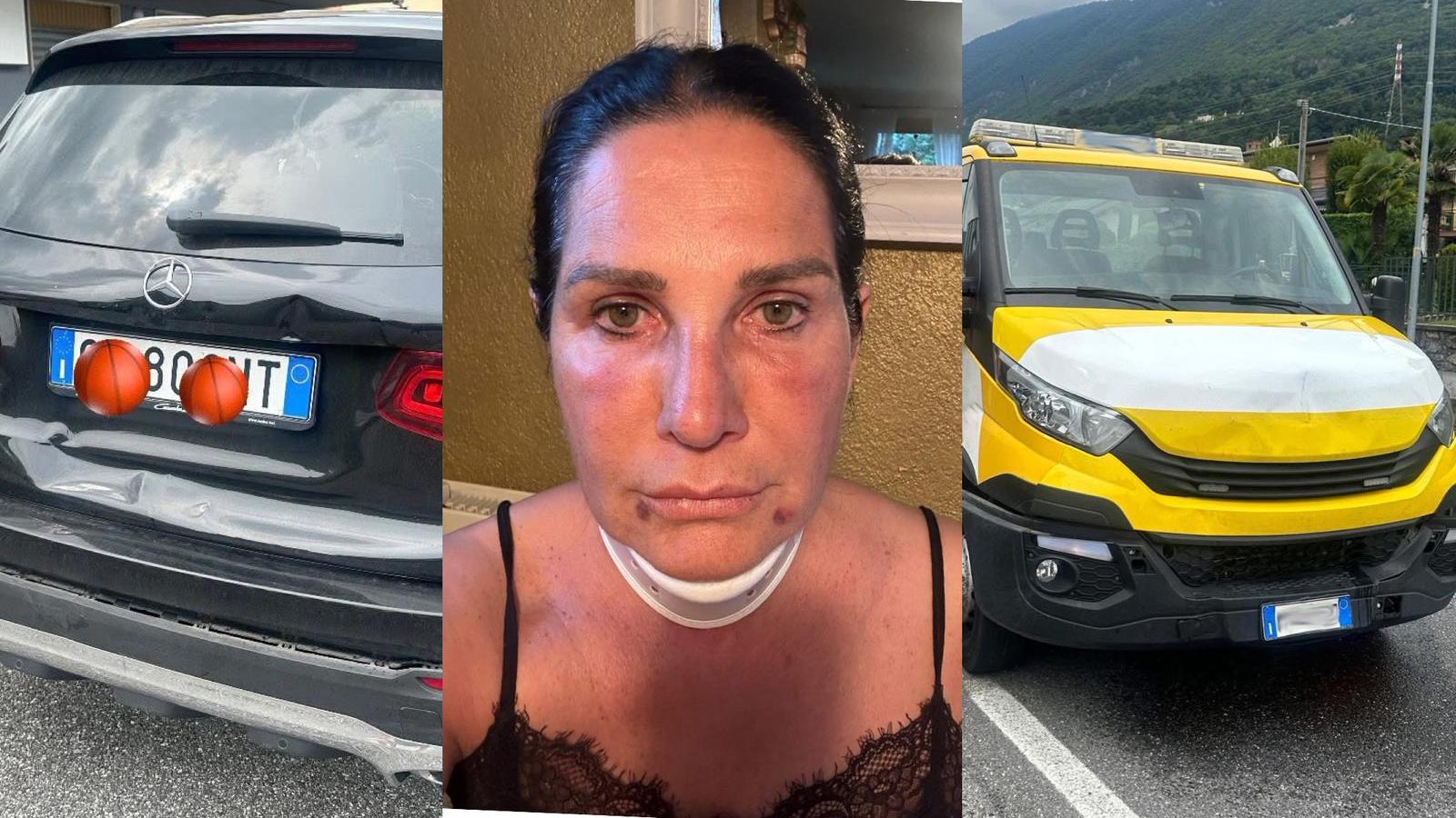 lara magoni incidente stradale