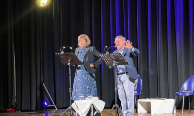 Giacomo Poretti e Daniela Cristofori a Selvino