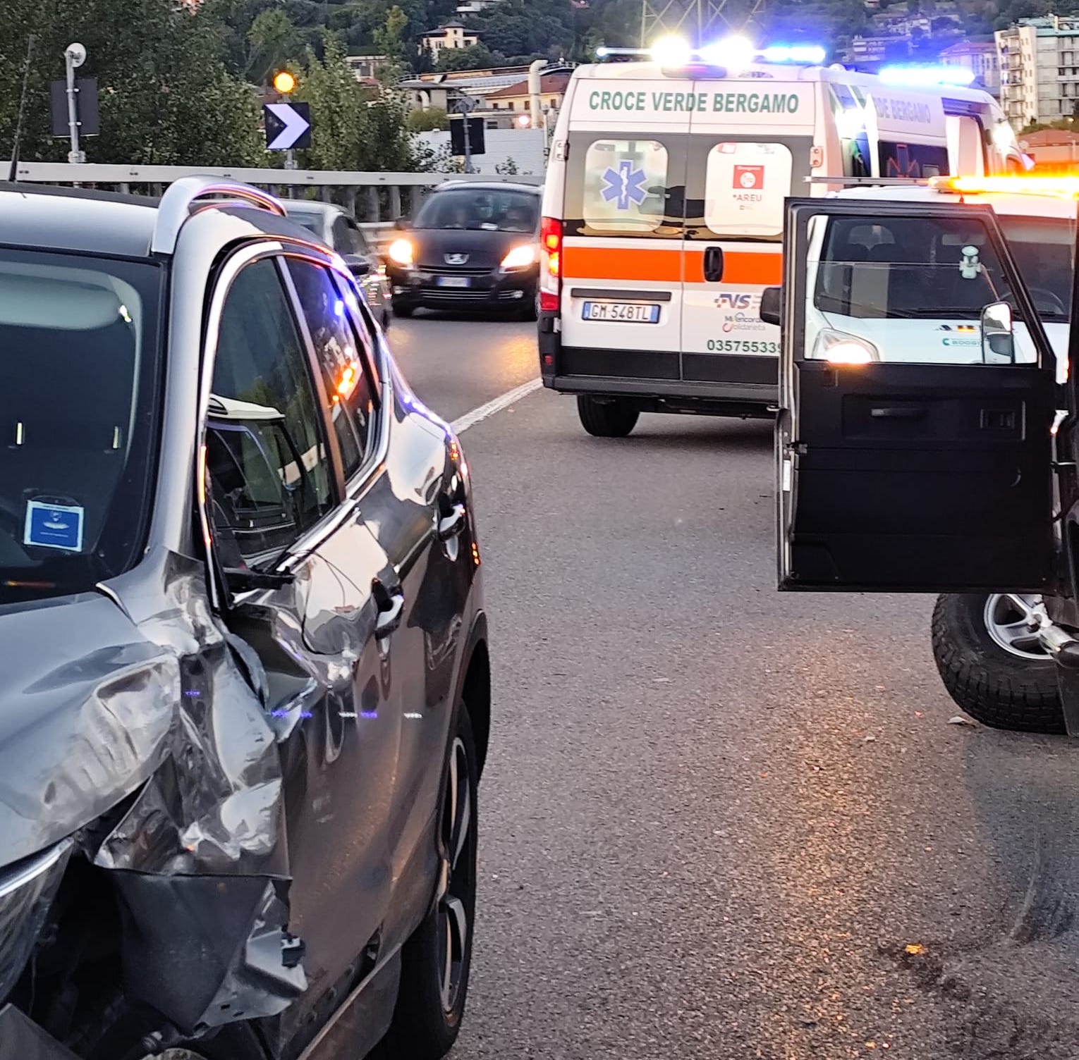 incidente imbocco montenegrone