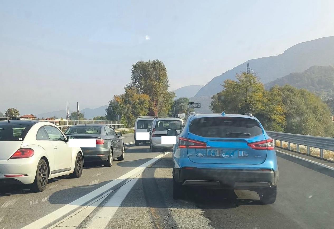 code incidente statale valle seriana