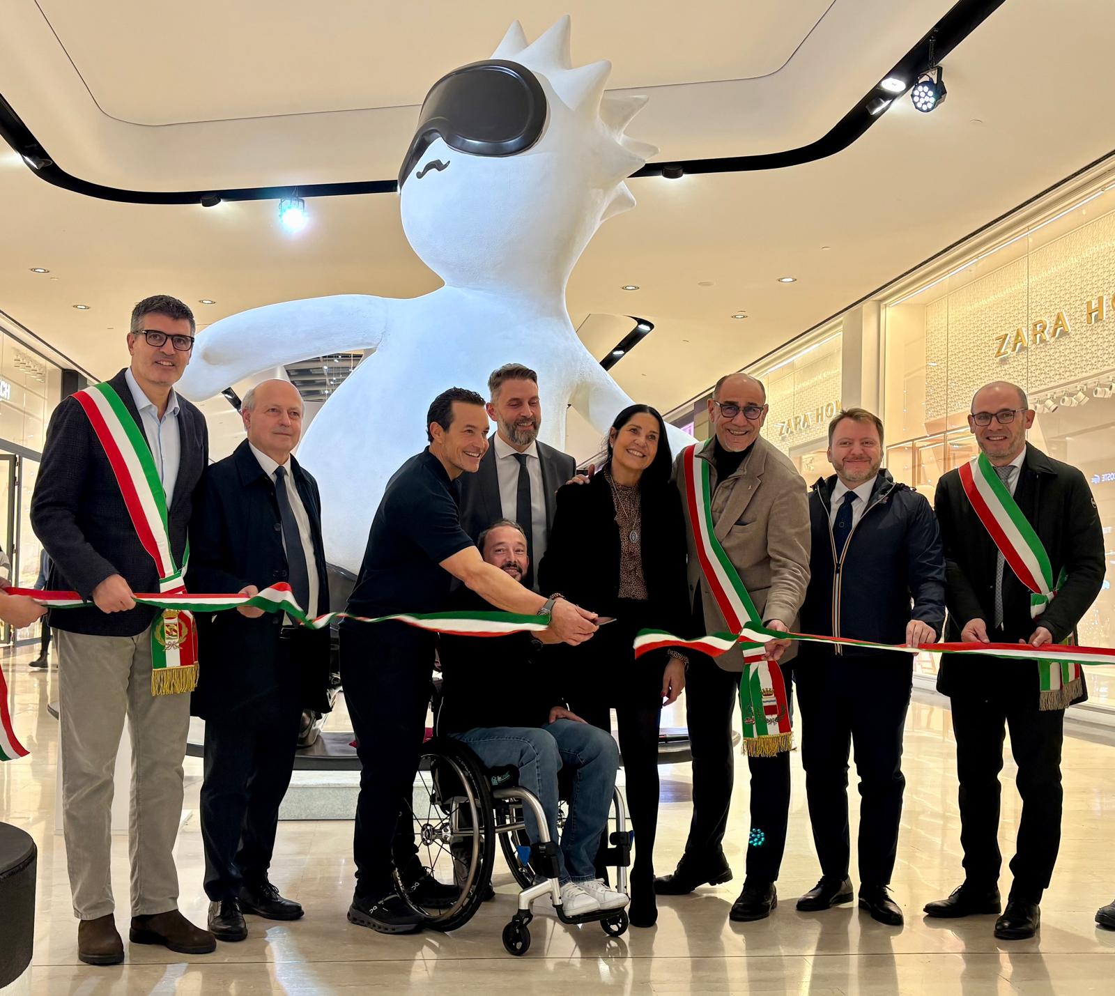 taglio del nastro magic of snow oriocenter