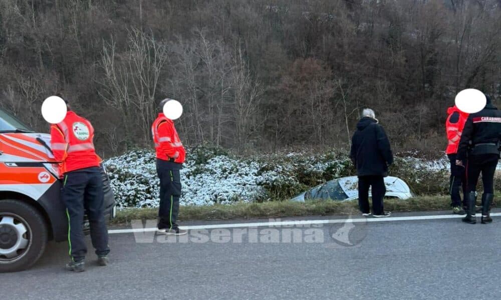 auto fuori strada fiorano al serio
