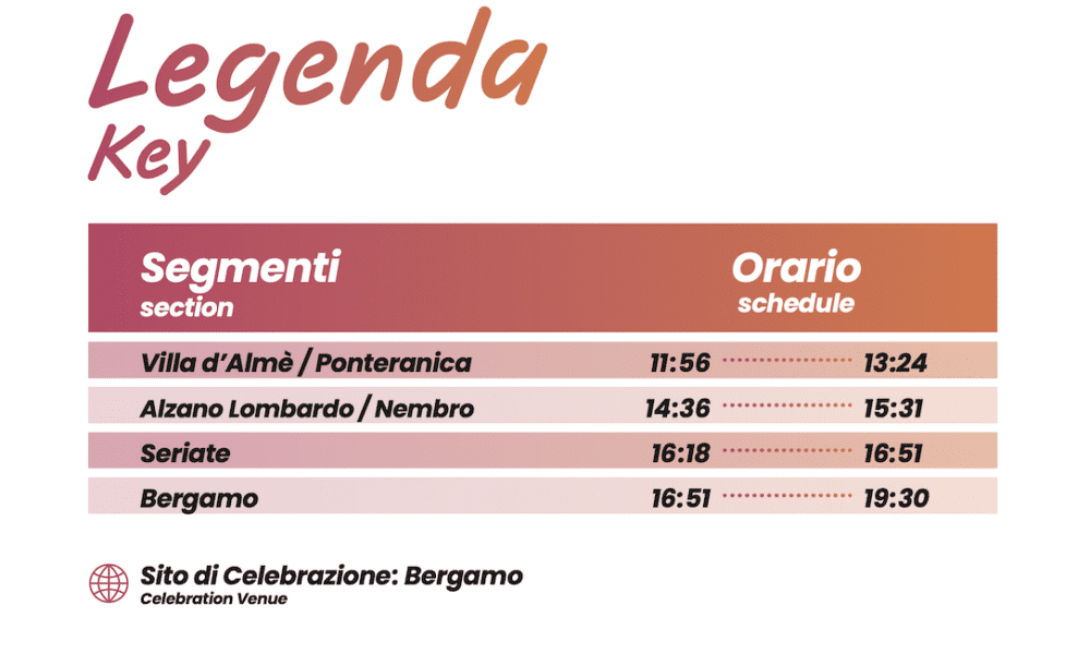 fiamma olimpica val seriana bergamo