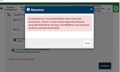 lista attesa chiuse visite mediche lombardia