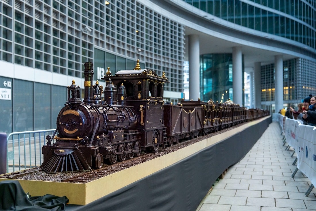 trenino cioccolato guinnes world record